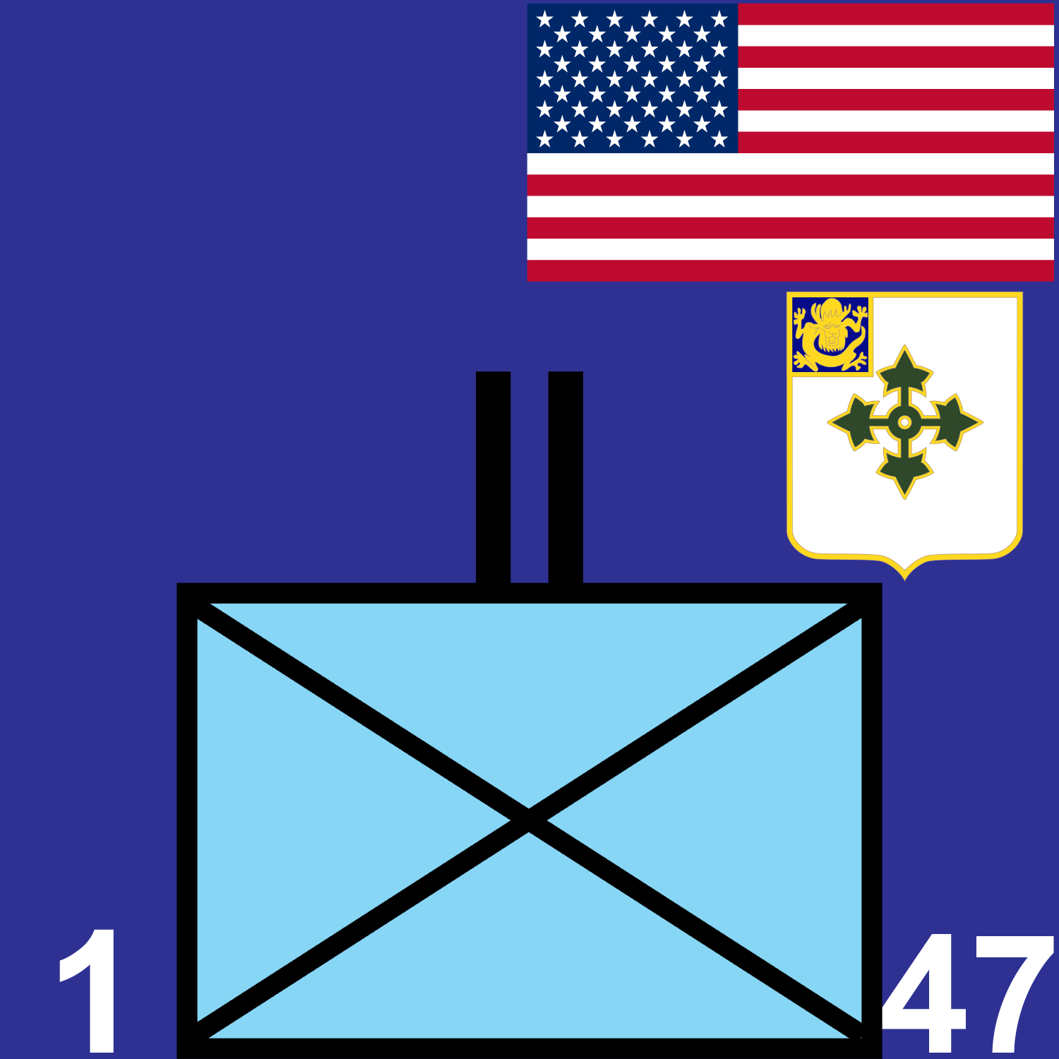 1st Battalion, 47th Infantry Regiment icon